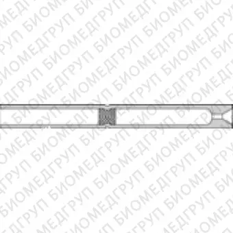 Вкладыш Agilent для Varian/Bruker, Ultra Inert, внутренний диаметр 4 мм, разрезной, с фриттой, одинарный конус, 5 шт/уп