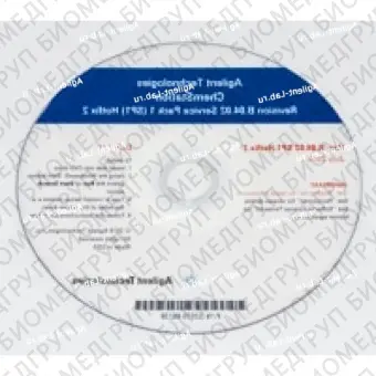 DVD ChemStation B.04.02 SP1, включая исправление 2