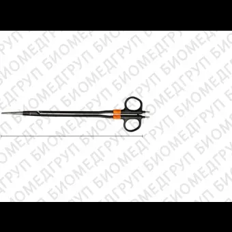 Bowa BiZZER, ножницы биполярные, Metzenbaum, изогнутые, прецизионные, 280 мм