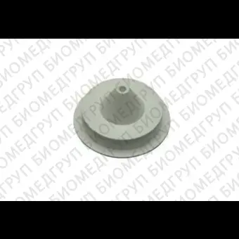 Base Plate Round, размер 3  пластиковое основание с воронкой для литья, белый цвет