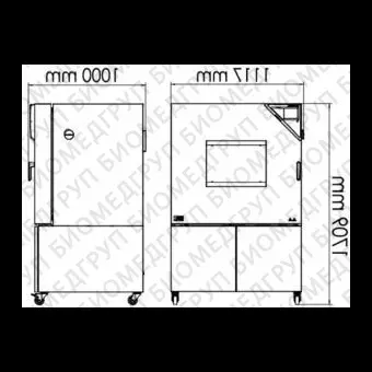 Камера испытательная теплохолод, 40...180С, MK240, 228 л, Binder, 90200376