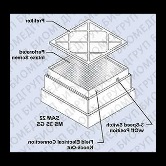 Фильтровальная установка воздуха SAM MicroSound 3S GS