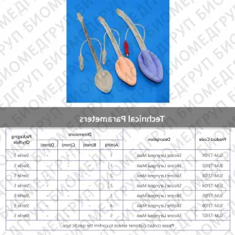 Ларингеальная маска для человека SLM