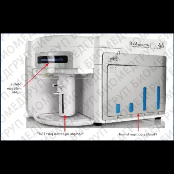 Проточный цитофлуориметр, 1 лазер, 488 нм, 4 флуоресцентных параметра Attune NxT, с УЗфокусировкой, для анализа плоидности, Thermo FS, A31266comp