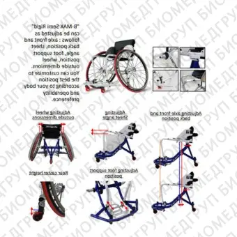 Инвалидная коляска активного типа BMAX AJ  For New User