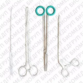 Комплект инструментов для миниинвазивной гинекологической хирургии 022365