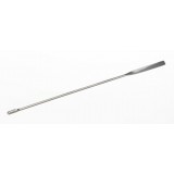 Микроложка-шпатель, длина 180 мм, ложка 9×5, шпатель 40×5 мм, диаметр ручки 2 мм, нержавеющая сталь, тип 2, Bochem, 3351