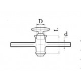 Кран химический, одноходовой, линейный, диаметр 4,0 мм, стекло, Россия, 1044