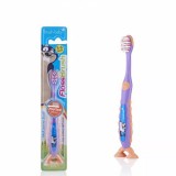 Brush-Baby FlossBrush NEW зубная щётка, 3-6 лет, сиреневая