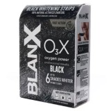 Отбеливающие полоски BLANX O3X Whitening Strips Black