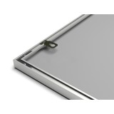 Алюминиевая рамка серебро 300х300