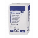 Салфетки Matocomp, марлевые нестерильные  10*10см., 8 сл, 17 нит, 100 шт.