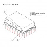 Поле ламинарное 1800х1200 (ламинаризатор Rv, воздуховод круглого сечения)